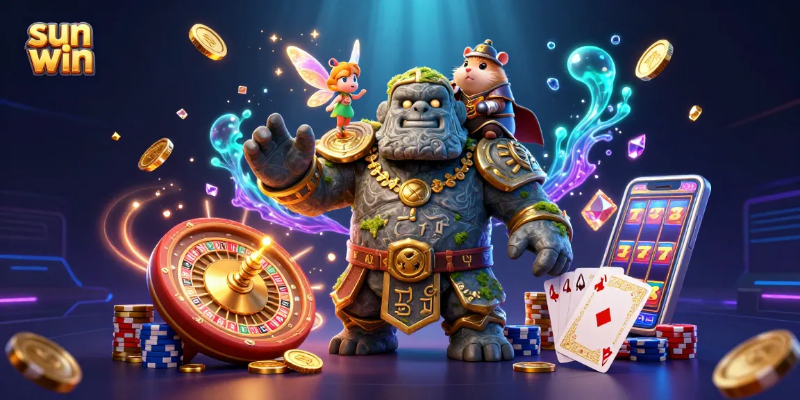 Join the excitement with sun win as golden coins cascade and spirits soar!
