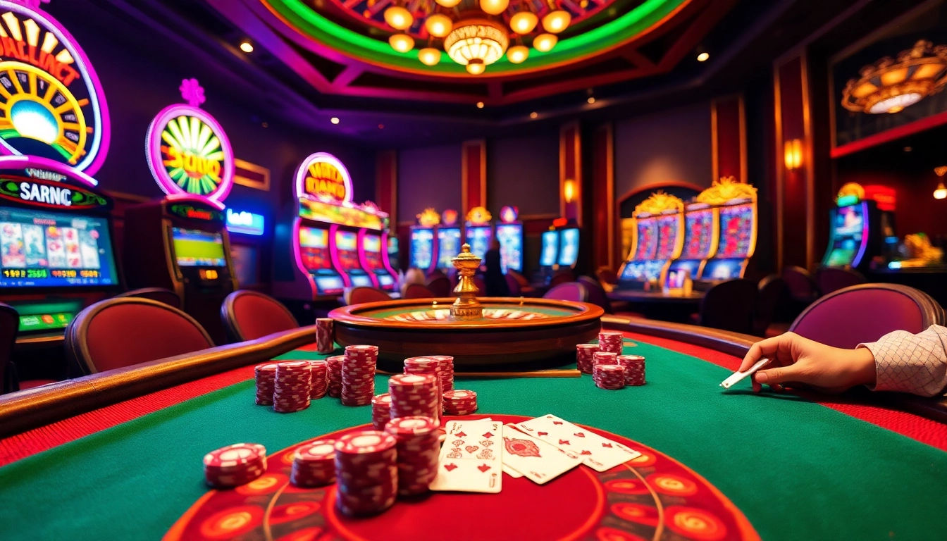 Engage in high-stakes action at https://one88qq.com with a luxurious poker table scene showcasing chips and cards.
