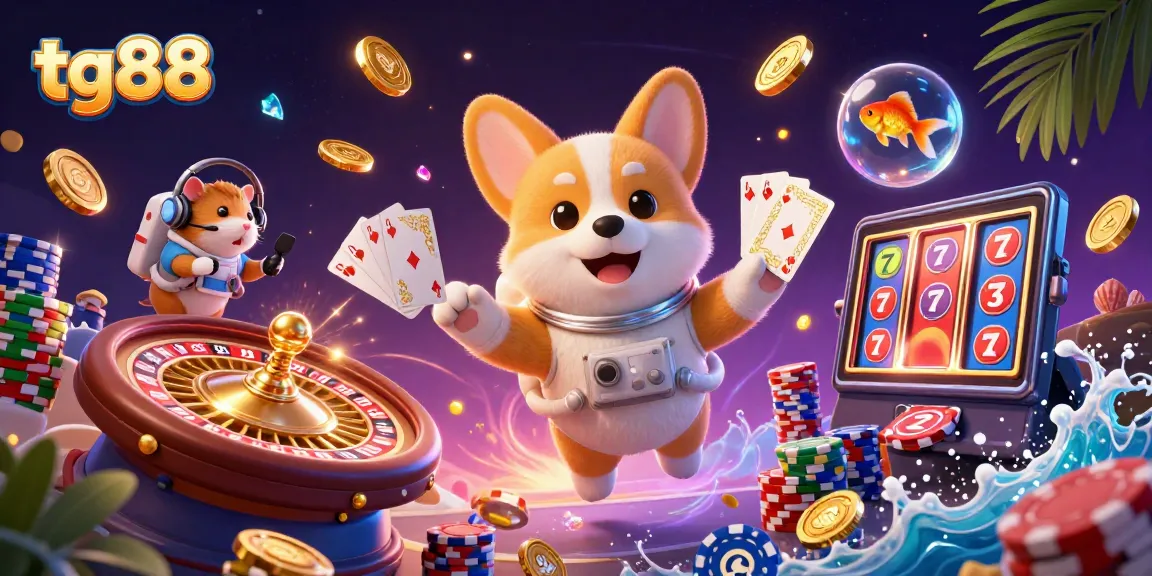Experience thrilling gameplay at tg88 casino with vibrant 3D characters and dynamic gaming elements.