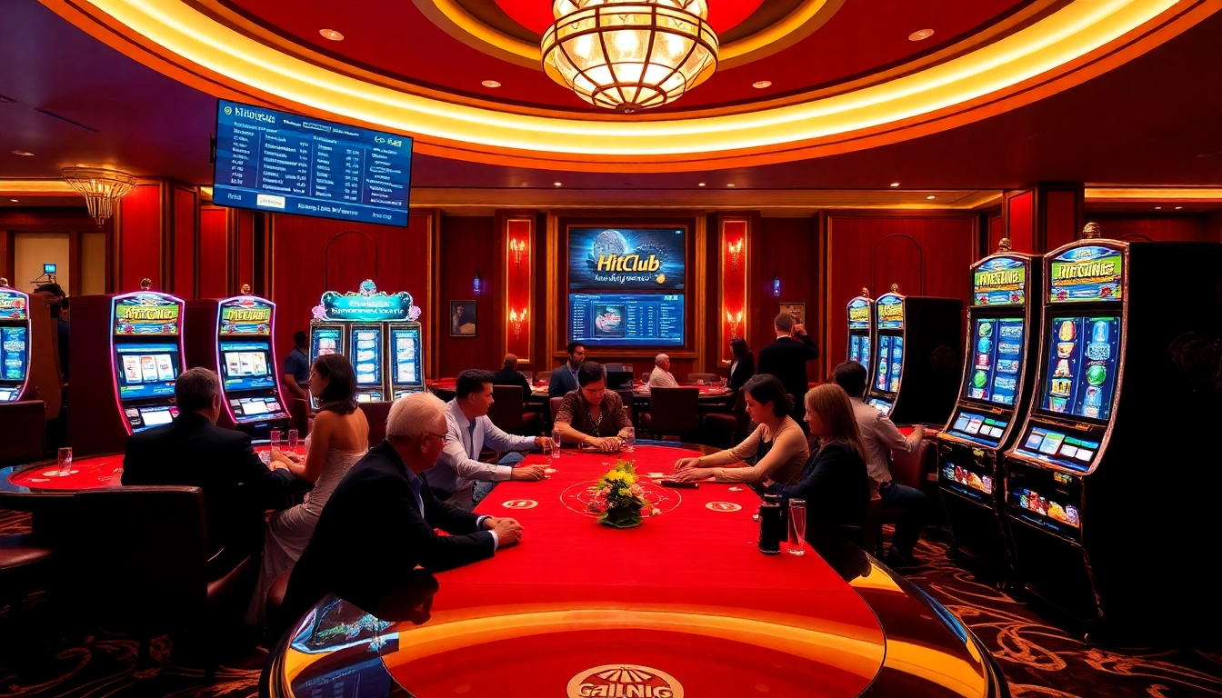 Experience thrilling games at https://hitclub9.vip/ with engaging visuals of poker and slot machines.