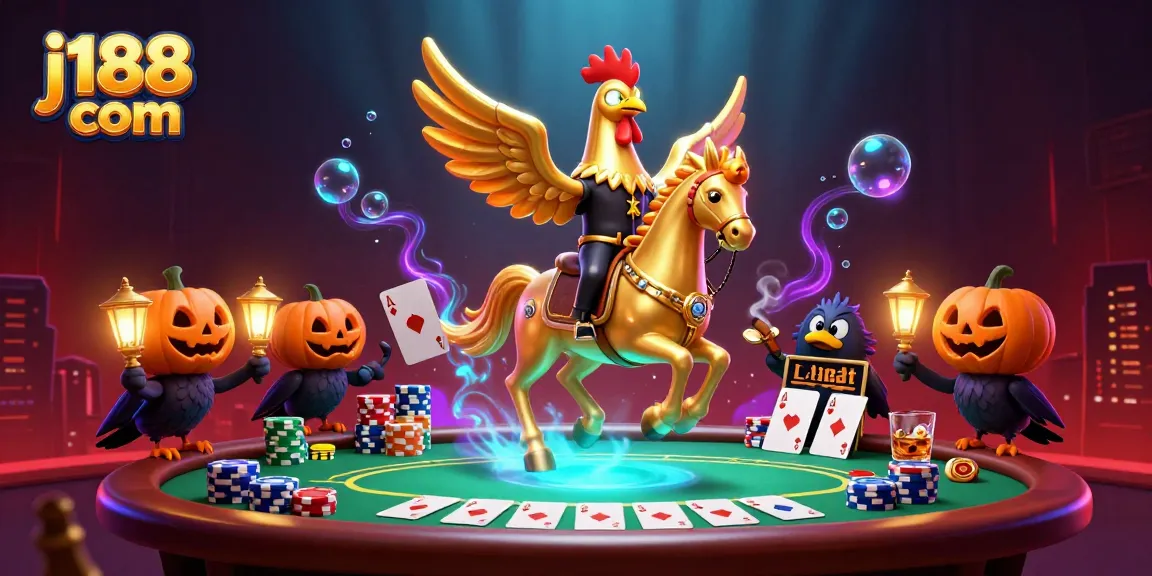 Experience thrilling wins at j188 com with vibrant casino action and colorful poker elements.