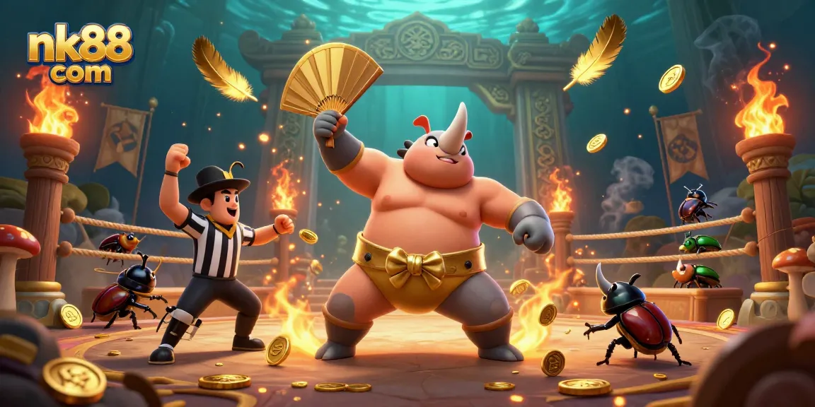 Win big at nk88 com with exciting casino games in vibrant 3D illustration.