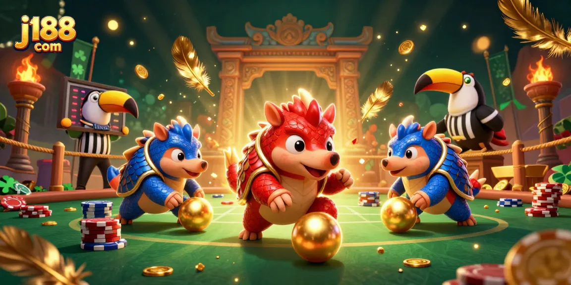 Engage with j188 com in a vibrant casino showdown featuring unique pangolin rivals.